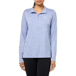 imageUnder Armour Womens Velocity Half Zip Twist561 Starlight   Metallic Silver