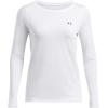 imageUnder Armor Womens Featherweight Fleece Crew101 White   Black