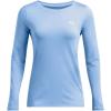 imageUnder Armor Womens Featherweight Fleece Crew466 Horizon Blue   White