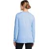 imageUnder Armor Womens Featherweight Fleece Crew466 Horizon Blue   White