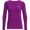 imageUnder Armor Womens Featherweight Fleece Crew573 Mystic Magenta   Metallic Silver