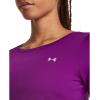 imageUnder Armor Womens Featherweight Fleece Crew573 Mystic Magenta   Metallic Silver
