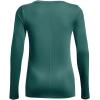 imageUnder Armor Womens Featherweight Fleece Crew722 Coastal Teal   Iridescent