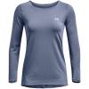 imageUnder Armor Womens Featherweight Fleece Crew767 Aurora Purple   Metallic Silver