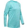 imageUnder Armor Womens Featherweight Fleece CrewBreathtaking Blue 400Metallic Silver