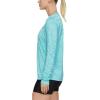 imageUnder Armor Womens Featherweight Fleece CrewBreathtaking Blue 400Metallic Silver