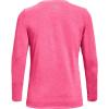 imageUnder Armor Womens Featherweight Fleece CrewCerise 653Metallic Silver