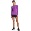 imageUnder Armor Womens Featherweight Fleece CrewExotic Bloom 568Metallic Silver