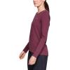 imageUnder Armor Womens Featherweight Fleece CrewLevel Purple 569Metallic Silver