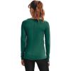 imageUnder Armor Womens Featherweight Fleece CrewSaxon Green 386Metallic Silver