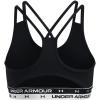 imageUnder Armour Girls Armour HeatGear Mid Impact Sports Bra002 Black   White