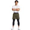 imageUnder Armour Mens HeatGear Armour 34 Leggings002 Black   White