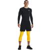 imageUnder Armour Mens HeatGear Armour 34 Leggings790 Taxi   Black