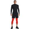 imageUnder Armour Mens HeatGear Armour 34 Leggings860 Dark Orange   White