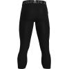 imageUnder Armour Mens HeatGear Armour 34 LeggingsBlack 001Pitch Gray