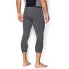imageUnder Armour Mens HeatGear Armour 34 LeggingsCarbon Heather 090Black