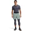 imageUnder Armour Mens HeatGear Armour 34 LeggingsCastlerockBlack