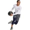 imageUnder Armour Mens HeatGear Armour 34 LeggingsMidnight Navy 410White