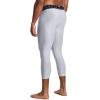 imageUnder Armour Mens HeatGear Armour 34 LeggingsMod Gray 011Black