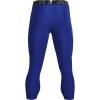 imageUnder Armour Mens HeatGear Armour 34 LeggingsRoyal Blue 400White