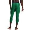 imageUnder Armour Mens HeatGear Armour 34 LeggingsTeam Kelly Green 305White