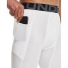 imageUnder Armour Mens HeatGear Armour 34 LeggingsWhite 100Black