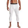 imageUnder Armour Mens HeatGear Armour 34 LeggingsWhite 100Black