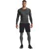 imageUnder Armour Mens HeatGear Armour LeggingsCarbon Heather 090Black