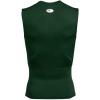 imageUnder Armour Mens HeatGear Compression Sleeveless TShirt301 Forest Green   White