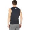 imageUnder Armour Mens HeatGear Compression Sleeveless TShirtBlack 001White