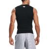 imageUnder Armour Mens HeatGear Compression Sleeveless TShirtBlack 001White