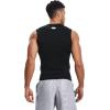 imageUnder Armour Mens HeatGear Compression Sleeveless TShirtBlack 001White
