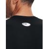 imageUnder Armour Mens HeatGear Compression Sleeveless TShirtBlack 001White