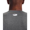imageUnder Armour Mens HeatGear Compression Sleeveless TShirtCarbon Heather  Black