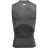 imageUnder Armour Mens HeatGear Compression Sleeveless TShirtCarbon Heather 090Black