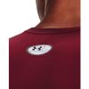 imageUnder Armour Mens HeatGear Compression Sleeveless TShirtCardinalWhite
