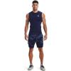 imageUnder Armour Mens HeatGear Compression Sleeveless TShirtMidnight Navy  White