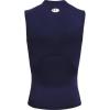 imageUnder Armour Mens HeatGear Compression Sleeveless TShirtMidnight Navy 410White