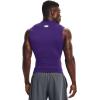 imageUnder Armour Mens HeatGear Compression Sleeveless TShirtPurpleWhite