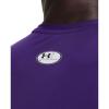 imageUnder Armour Mens HeatGear Compression Sleeveless TShirtPurpleWhite