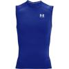 imageUnder Armour Mens HeatGear Compression Sleeveless TShirtRoyalWhite