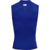 imageUnder Armour Mens HeatGear Compression Sleeveless TShirtRoyalWhite