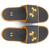 imageUnder Armour Mens Ignite Pro Slide Sandal104 CastlerockNova OrangeNova Orange