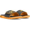 imageUnder Armour Mens Ignite Pro Slide Sandal104 CastlerockNova OrangeNova Orange