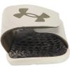 imageUnder Armour Mens Ignite Pro Slide Sandal301 White ClayMod GrayMarine Od Green