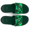 imageUnder Armour Mens Ignite Pro Slide Sandal303 Green ScreenGreenwoodPitch Gray