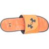 imageUnder Armour Mens Ignite Pro Slide Sandal801 Orange BlastDownpour GrayDownpour Gray