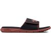 imageUnder Armour Mens Ignite Pro Slide SandalBlackRed FusionRed Fusion