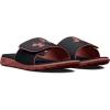 imageUnder Armour Mens Ignite Pro Slide SandalBlackRed FusionRed Fusion
