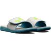 imageUnder Armour Mens Ignite Pro Slide SandalGray MistStill WaterLime Surge